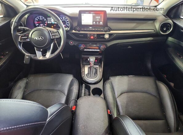 3KPF54AD8KE086334 2019 KIA FORTE Оранжевый Вид панели приборов