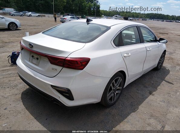 3KPF54AD8LE255219 2020 KIA FORTE Белый Задняя правая четверть