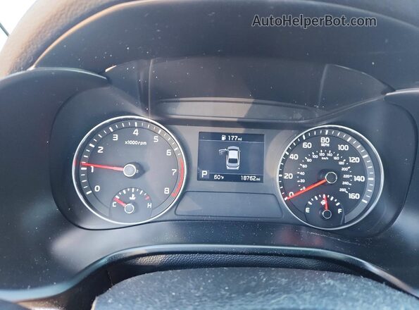 3KPF54AD8ME414435 2021 KIA FORTE Gray Instrument cluster view
