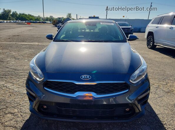 3KPF54AD8ME414435 2021 KIA FORTE Gray Front view