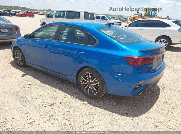 3KPF54AD8NE495065 2022 KIA FORTE Blue უკანა მარცხენა