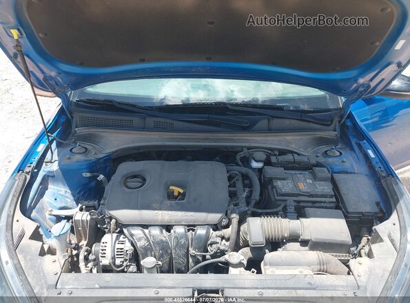 3KPF54AD8NE495065 2022 KIA FORTE Blue უკანა ხედი