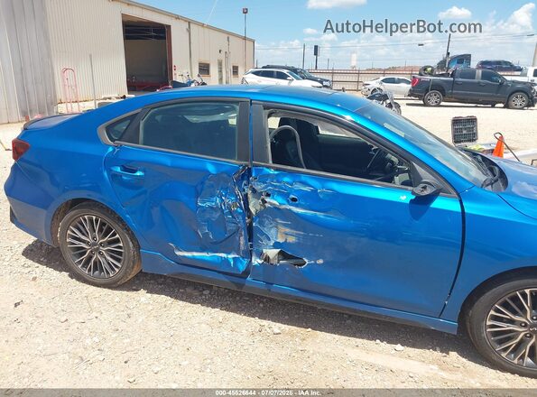 3KPF54AD8NE495065 2022 KIA FORTE Blue წინა ხედი
