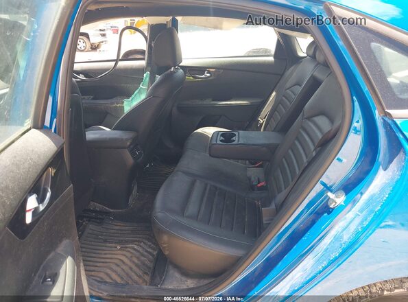 3KPF54AD8NE495065 2022 KIA FORTE Blue VIN კოდის სტიკერის ხედი