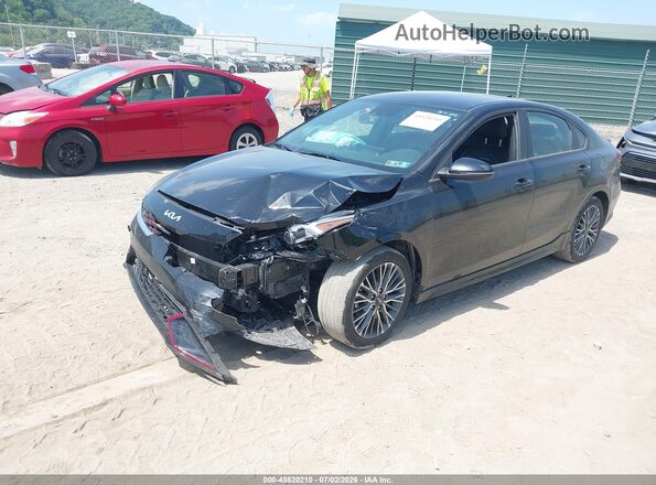 3KPF54AD8PE534465 2023 KIA FORTE Черный Передняя левая четверть
