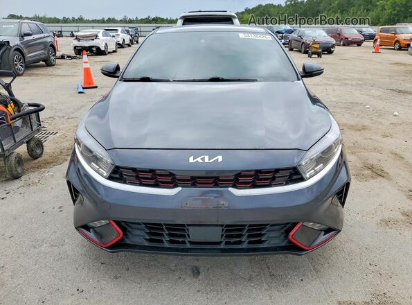 3KPF54AD8PE587814 2023 KIA FORTE Charcoal წინა ხედი
