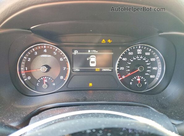 3KPF54AD8PE666156 2023 KIA FORTE Black Вид щитка приладів