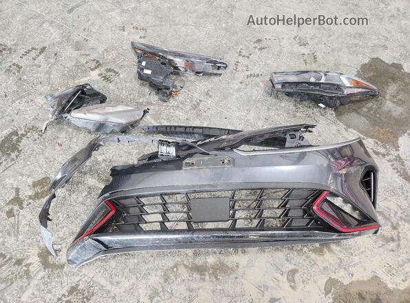 3KPF54AD9NE439796 2022 KIA FORTE Gray Շարժիչի բաժամունքի տեսք