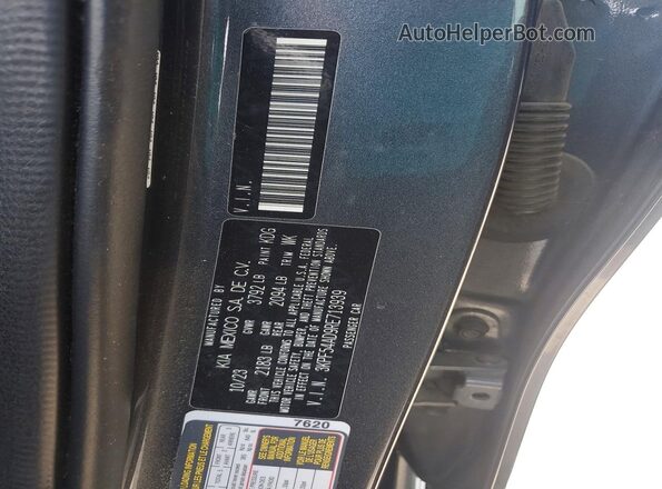 3KPF54AD9RE713939 2024 KIA FORTE Серый Вид подкапотного пространства