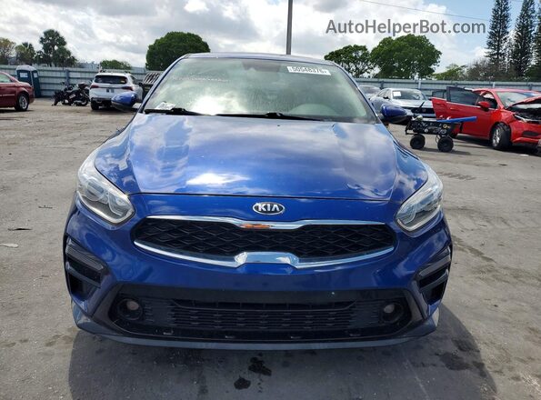 3KPF54ADXME322131 2021 KIA FORTE Blue Vista frontal