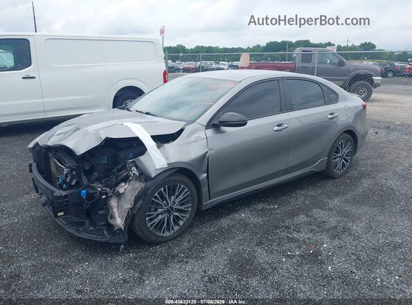 3KPF54ADXNE470488 2022 KIA FORTE Серебряный Передняя левая четверть
