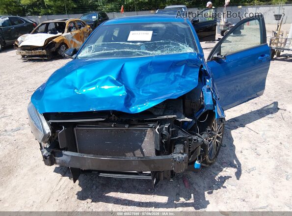 3KPF54ADXNE490742 2022 KIA FORTE Blue Вид спереду