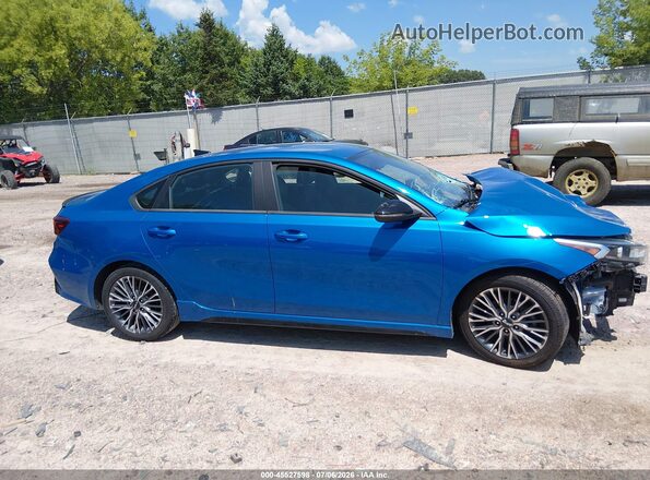 3KPF54ADXNE490742 2022 KIA FORTE Blue Панорамний вид салону 360°