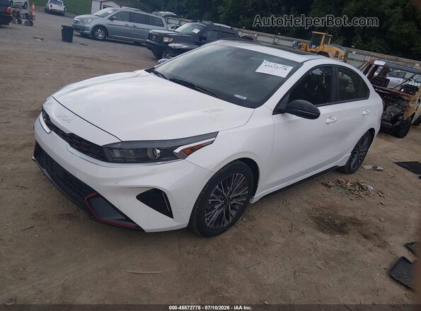 3KPF54ADXNE510679 2022 KIA FORTE Белый Передняя левая четверть