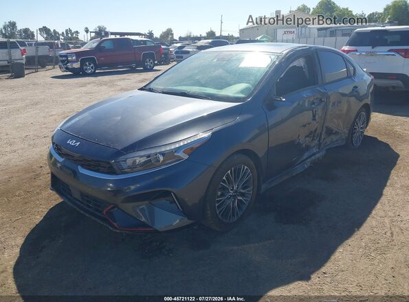3KPF54ADXPE525301 2023 KIA FORTE Серый Передняя левая четверть