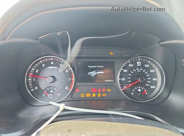 3KPF54ADXPE557553 2023 KIA FORTE Black Widok zestawu wskaźników