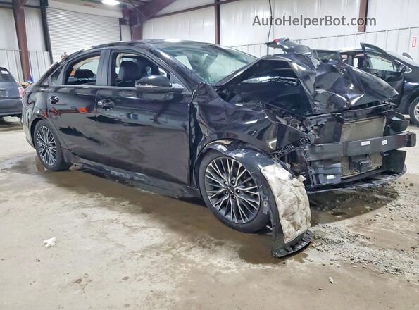 3KPF54ADXPE615564 2023 KIA FORTE Черный Передняя правая четверть