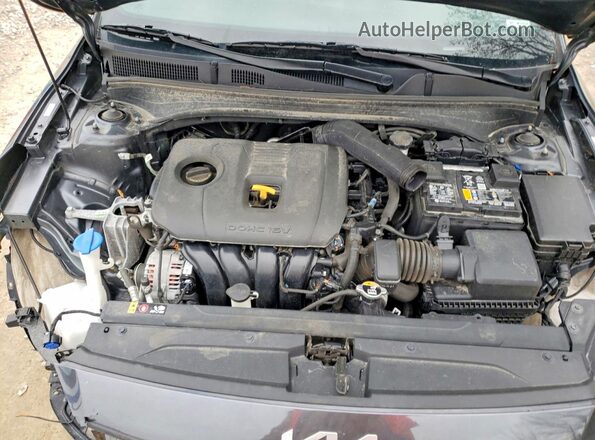 3KPF54ADXPE663355 2023 KIA FORTE Gray უკანა სალონის ხედი