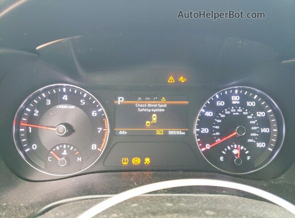 3KPF54ADXPE663355 2023 KIA FORTE Gray ხელსაწყოთა პანელის ხედი