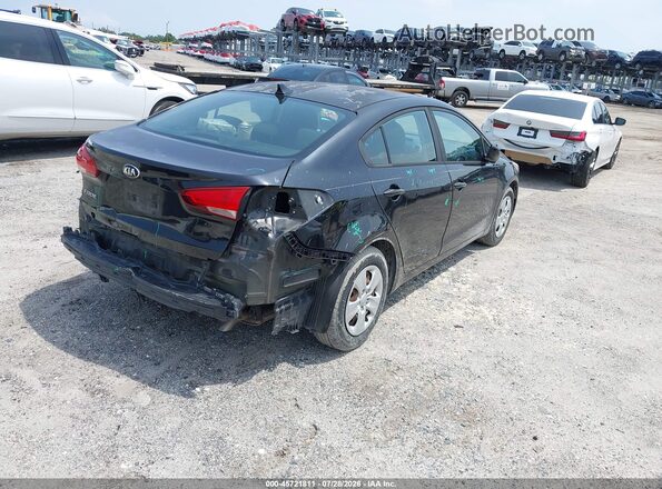 3KPFK4A70HE026690 2017 KIA FORTE Black Tył prawy