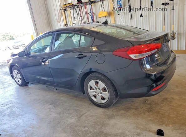 3KPFK4A70HE072133 2017 KIA FORTE Black Rear left