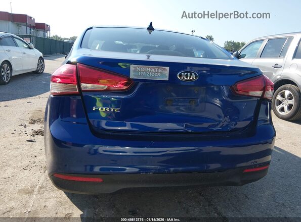 3KPFK4A70HE089353 2017 KIA FORTE Синий Вид спереди