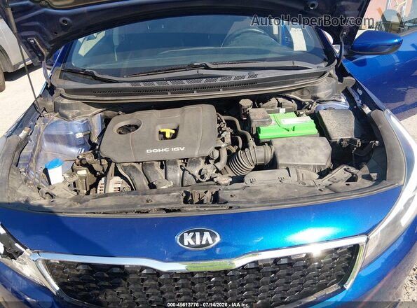 3KPFK4A70HE089353 2017 KIA FORTE Синий Вид сзади