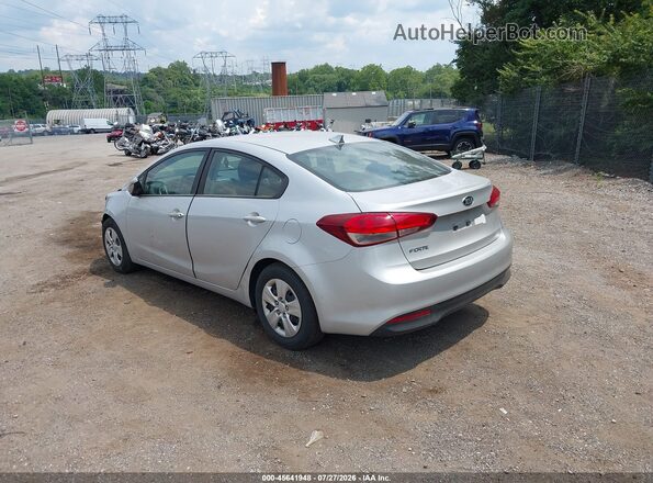 3KPFK4A70HE090678 2017 KIA FORTE Silver Rear left