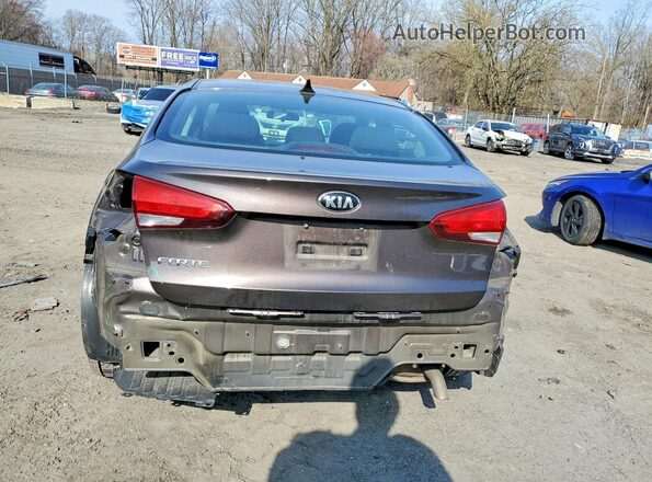 3KPFK4A70HE107057 2017 KIA FORTE Black Vista trasera