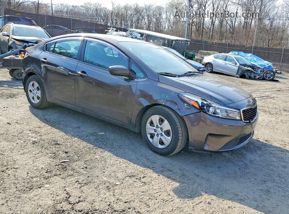 3KPFK4A70HE107057 2017 KIA FORTE Black Delantero derecho