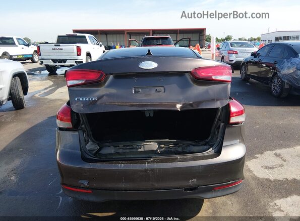 3KPFK4A70HE134842 2017 KIA FORTE Gray 