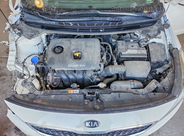 3KPFK4A71HE047435 2017 KIA FORTE White Widok wnętrza z tyłu