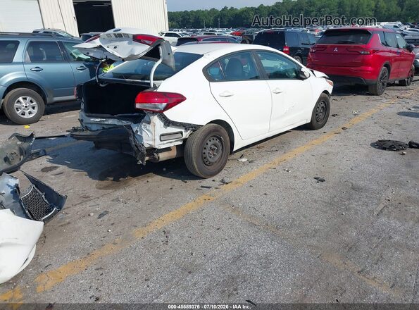 3KPFK4A71HE069242 2017 KIA FORTE Белый Задняя правая четверть
