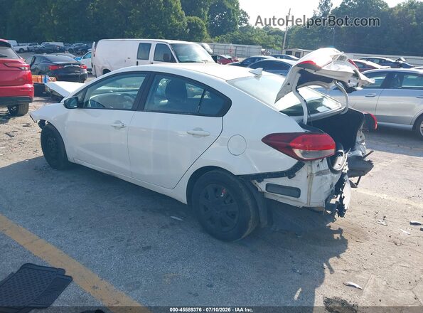 3KPFK4A71HE069242 2017 KIA FORTE Белый Задняя левая четверть