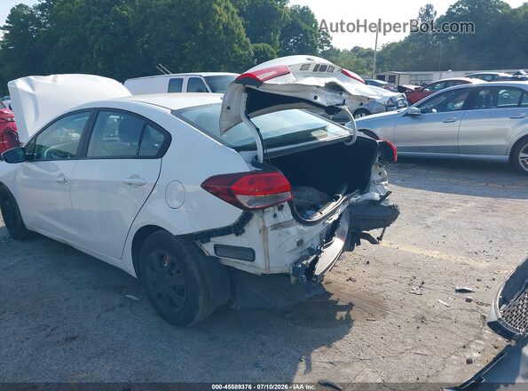 3KPFK4A71HE069242 2017 KIA FORTE Белый Вид спереди