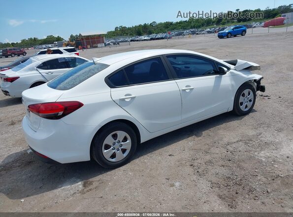 3KPFK4A71HE073565 2017 KIA FORTE White Задня права чверть