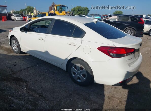 3KPFK4A71HE077342 2017 KIA FORTE White Trasero izquierdo