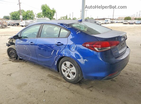 3KPFK4A71HE083089 2017 KIA FORTE Синий Задняя левая четверть