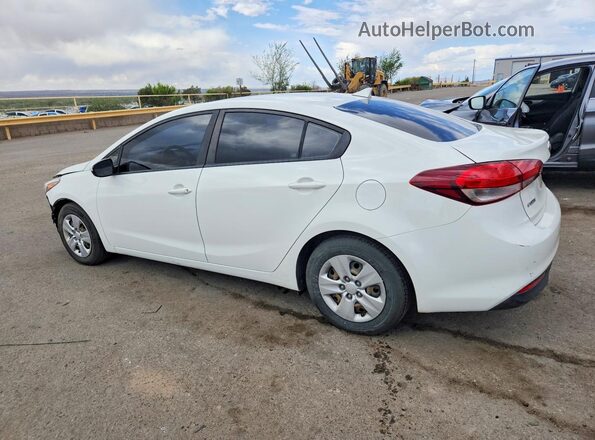 3KPFK4A71HE084999 2017 KIA FORTE Белый Задняя левая четверть