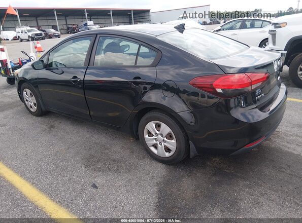 3KPFK4A71HE108721 2017 KIA FORTE Black უკანა მარცხენა