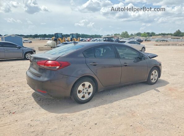 3KPFK4A71HE123817 2017 KIA FORTE Серый Задняя правая четверть