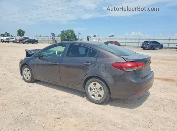 3KPFK4A71HE123817 2017 KIA FORTE Серый Задняя левая четверть