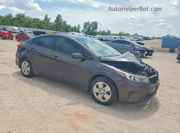 3KPFK4A71HE123817 2017 KIA FORTE Серый Передняя правая четверть