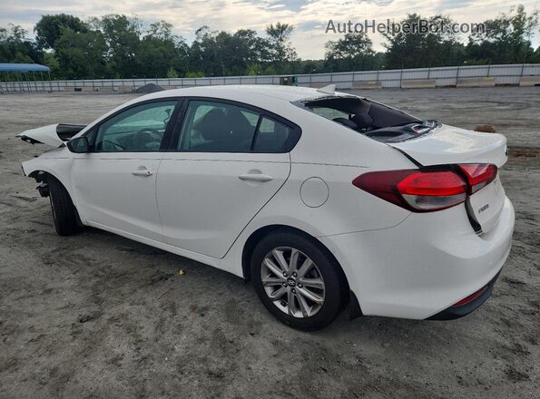 3KPFK4A71HE156266 2017 KIA FORTE White Задня ліва чверть