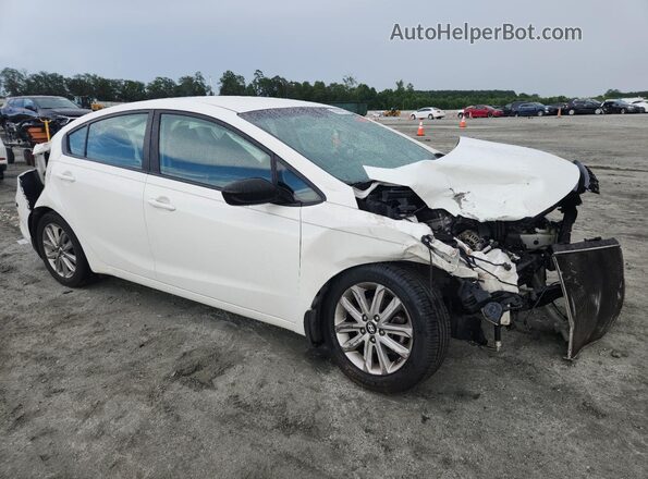 3KPFK4A71HE156266 2017 KIA FORTE White Передня права чверть