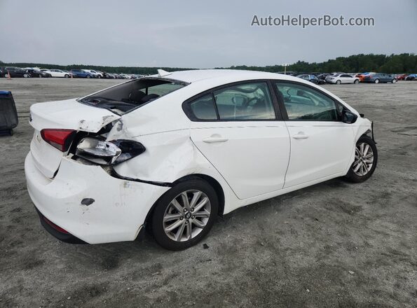 3KPFK4A71HE156266 2017 KIA FORTE White Задня права чверть