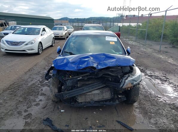 3KPFK4A71JE167614 2018 KIA FORTE Blue Առջևի վահանակի տեսք