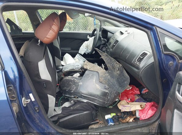3KPFK4A71JE167614 2018 KIA FORTE Blue Սալոնի դիմացի տեսք