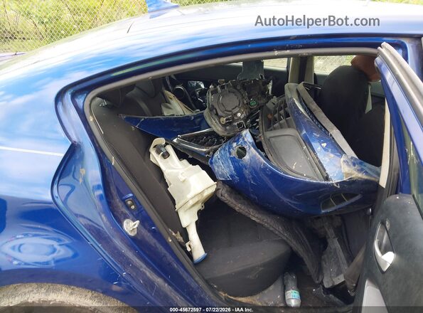 3KPFK4A71JE167614 2018 KIA FORTE Blue VIN կոդի պիտակի տեսք