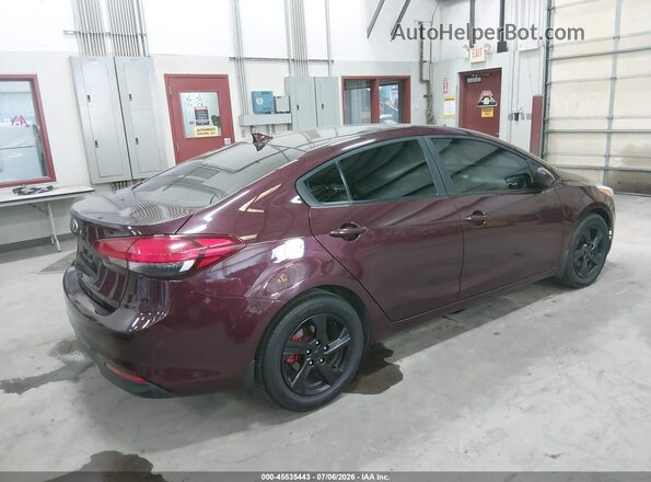 3KPFK4A71JE274369 2018 KIA FORTE Фиолетовый Задняя правая четверть